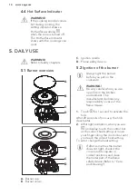 Preview for 14 page of AEG HVB75450IB User Manual