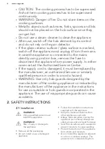 Preview for 4 page of AEG IAE64843FB User Manual