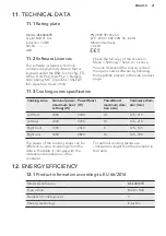 Preview for 21 page of AEG IAE64843FB User Manual