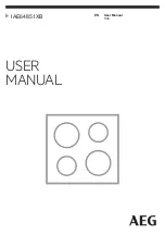 Preview for 1 page of AEG IAE64851XB User Manual