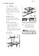 Preview for 7 page of AEG IAE84431FB User Manual