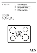 AEG IDE74243IB User Manual предпросмотр