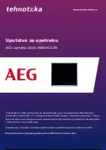 AEG IKB64431XB User Manual preview