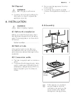 Preview for 8 page of AEG IKE63441XB User Manual