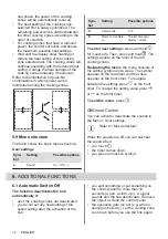 Preview for 12 page of AEG IKE8575HFB User Manual