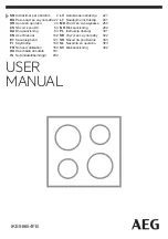 Предварительный просмотр 1 страницы AEG IKE96654FB User Manual