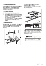 Preview for 119 page of AEG IPE84531FB User Manual