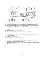 Предварительный просмотр 5 страницы AEG IR 4427 Instruction Manual Instruction Manual