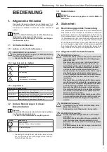 Preview for 3 page of AEG IR Comfort 1524 Operation And Installation