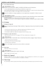 Preview for 26 page of AEG IR Premium 1650 Operation And Installation