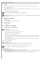 Preview for 16 page of AEG IR Premium 6000 Operation And Installation Manual