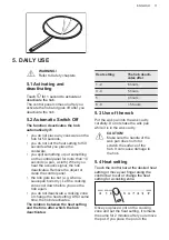 Preview for 11 page of AEG IWE41600KB User Manual