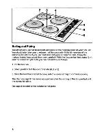 Preview for 8 page of AEG K 6.84 Installation And Operating Instructions Manual