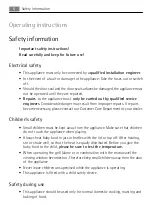 Preview for 6 page of AEG KB9810EA User Manual