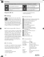 Preview for 5 page of AEG KD 7.0 Operation And Safety Notes