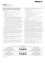 Предварительный просмотр 15 страницы AEG KD91402M User Manual