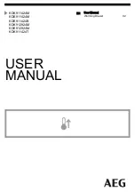 Preview for 1 page of AEG KDE911424B User Manual