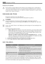 Preview for 8 page of AEG KFA58HM User Manual