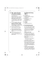 Preview for 4 page of AEG KM 550 Operating Instructions Manual