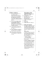 Preview for 11 page of AEG KM 550 Operating Instructions Manual