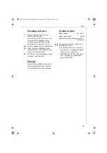 Preview for 15 page of AEG KM 550 Operating Instructions Manual