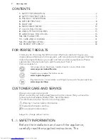 Preview for 2 page of AEG KM4400001M User Manual