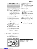 Preview for 19 page of AEG KM8403001 User Manual