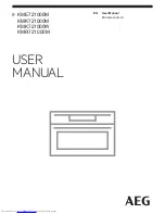 AEG KME721000M User Manual preview