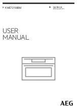 AEG KME721880M User Manual предпросмотр