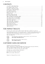 Preview for 2 page of AEG KMK761000M User Manual