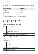 Preview for 20 page of AEG KMK76808PT User Manual