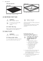 Preview for 8 page of AEG KMS561000M User Manual