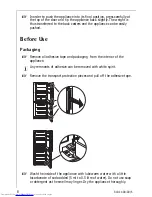 Preview for 8 page of AEG KO-SANTO 3175-4 Operating Instructions Manual