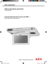 AEG KRC 4330 DVB-T Instruction Manual preview