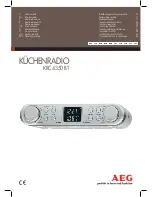 AEG KRC 4350 BT Instruction Manual preview