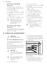 Preview for 16 page of AEG KS8404101M User Manual