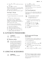 Предварительный просмотр 21 страницы AEG KS8404701M User Manual