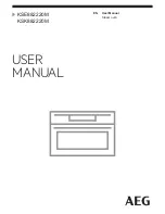 Preview for 1 page of AEG KSE882220M User Manual