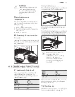 Preview for 21 page of AEG KSE882220M User Manual