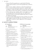 Preview for 4 page of AEG KSK721210M User Manual