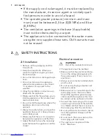 Preview for 4 page of AEG L 60260 TL User Manual