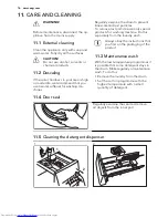 Предварительный просмотр 16 страницы AEG L 6247 FL User Manual