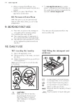 Предварительный просмотр 12 страницы AEG L 62470 NFL User Manual