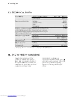 Предварительный просмотр 22 страницы AEG L 63472 FL User Manual