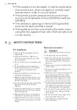 Предварительный просмотр 4 страницы AEG L 73471 FL User Manual