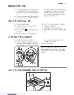 Предварительный просмотр 15 страницы AEG L 75280 FL User Manual