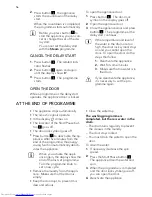 Предварительный просмотр 16 страницы AEG L 75478 FL User Manual