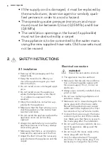 Предварительный просмотр 4 страницы AEG L 76285 FL User Manual