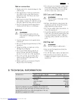 Предварительный просмотр 5 страницы AEG L 76475 FL User Manual