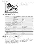 Предварительный просмотр 26 страницы AEG L 77699 PFL User Manual